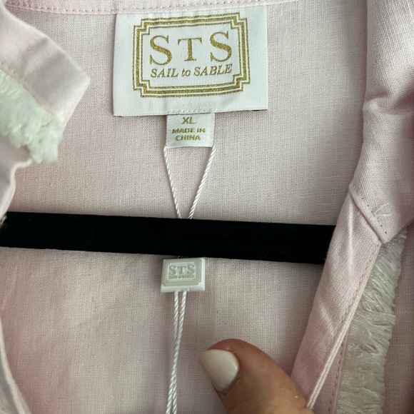 NWT SAIL TO SABLE BLUSH Tunic LONG Dress SZ XL - Picture 4 of 6